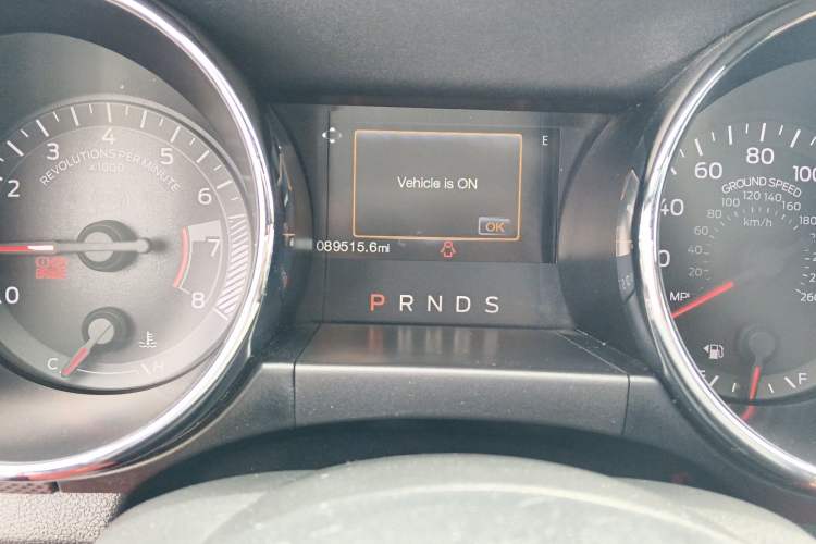 Used Ford Mustang  Odometer Close Up