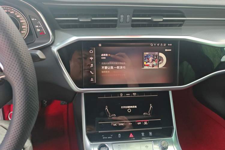 Used Audi A6L 2024 45 TFSI Prestige Dynamic Edition Audio And AC Panel