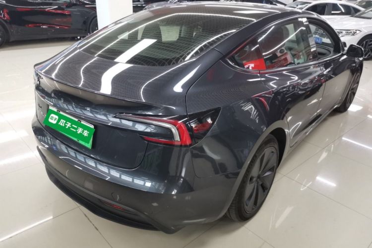 Used Tesla Model 3 2023 Rear-Wheel-Drive Version Rear Right 45 Deg