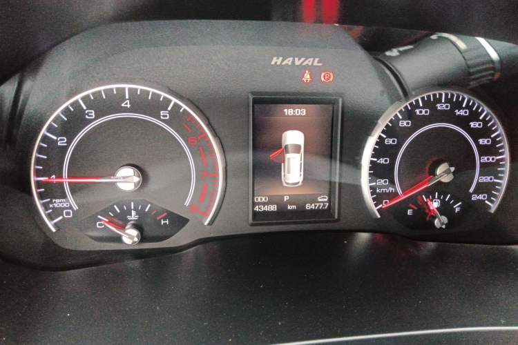 Used Haval H2s 2018 Red-Label 1.5T Dual-Clutch Elite Model Instrument Cluster