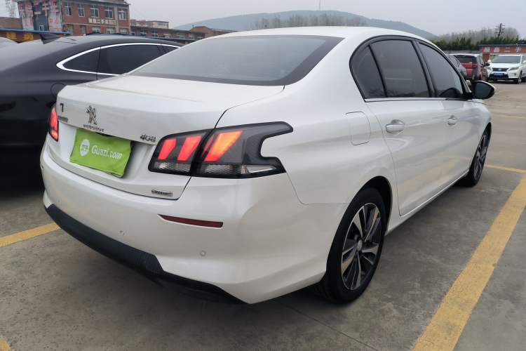 Used Peugeot 408 2020 360THP 10th Anniversary Edition Rear Right 45 Deg