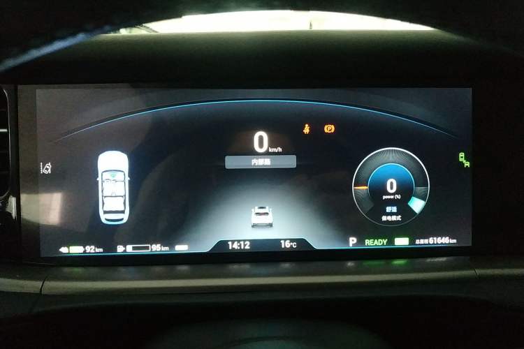 Used VOYAH FREE 2021 Four-Wheel Drive All-Electric First Edition Commemorative Edition Exclusive Luxury Package Instrument Cluster