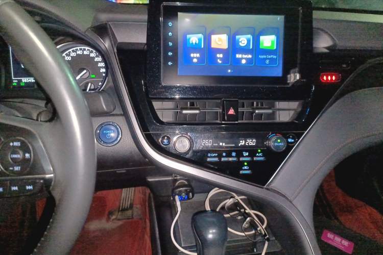 Used Toyota Camry 2021 Dual-Motor 2.5 HGVP Leading Edition Audio And AC Panel