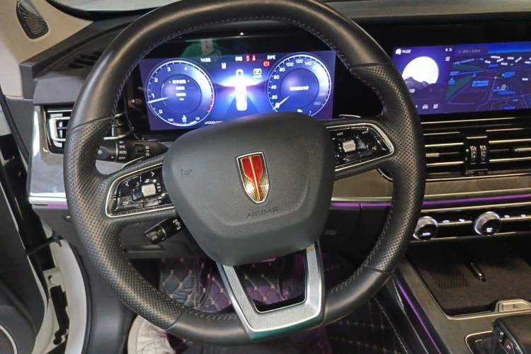 Used Hongqi HS5 2023 2.0T Four-Wheel Drive Flagship Pro Edition Steering Wheel