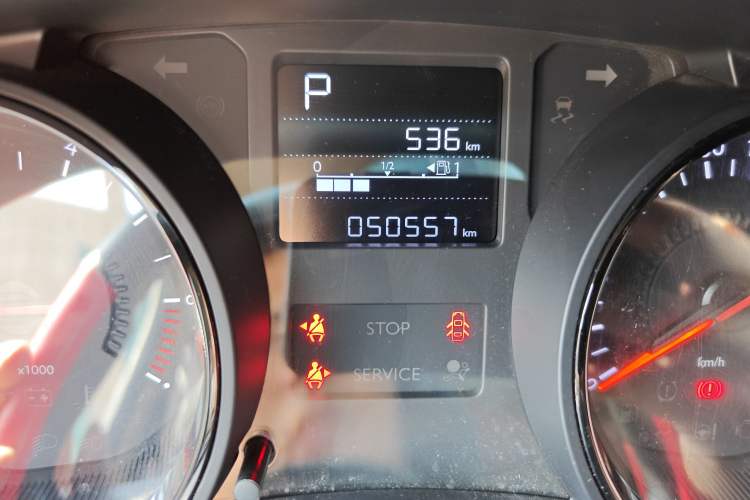 Used Citroen C3-XR 2019 190THP Automatic Xueying Edition Odometer Close Up