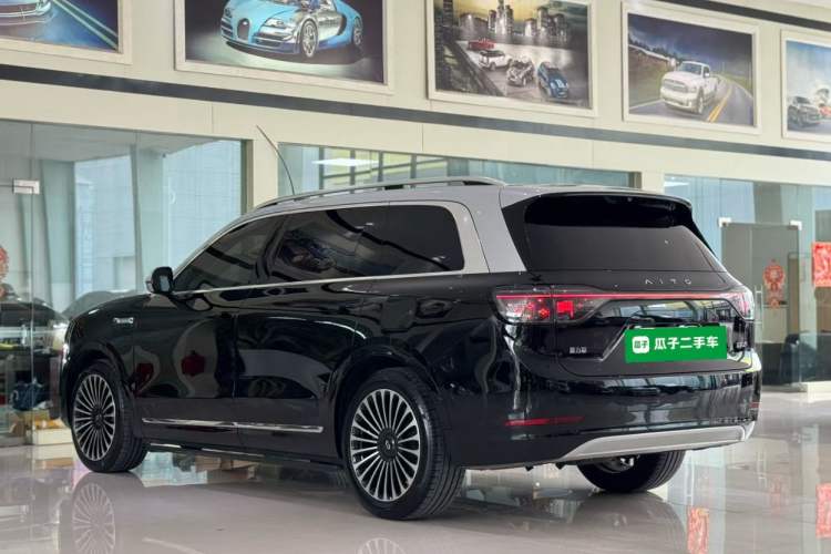 Used Hima AITO M9 2024 Range-Extended Ultra Version 52 kWh 6-Seater Model Rear Left 45 Deg