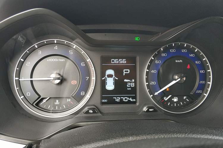 Used Geely Auto Vision X3 2019 Upgraded Model 1.5L CVT Prestige Version Instrument Cluster