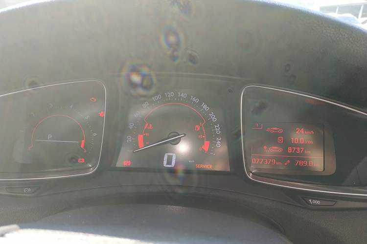 Used DS 5LS 2015 1.6T Comfort Edition THP160 Instrument Cluster