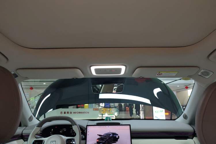 Used Zeekr 7X 2025 75 kWh Rear-Wheel Drive Intelligent Driving Version Headliner