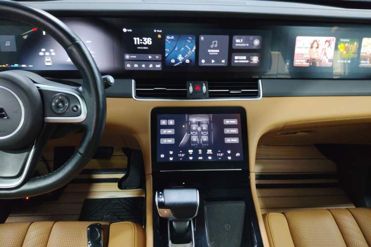 Used Li Auto ONE 2020 Extended-Range 6-Seater Version Audio And AC Panel