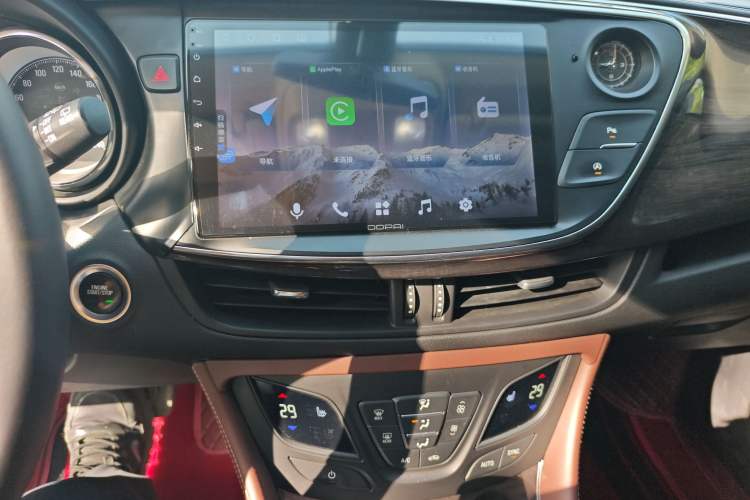 Used Buick Envision 2016 28T Four-Wheel Drive Elite Version Audio And AC Panel