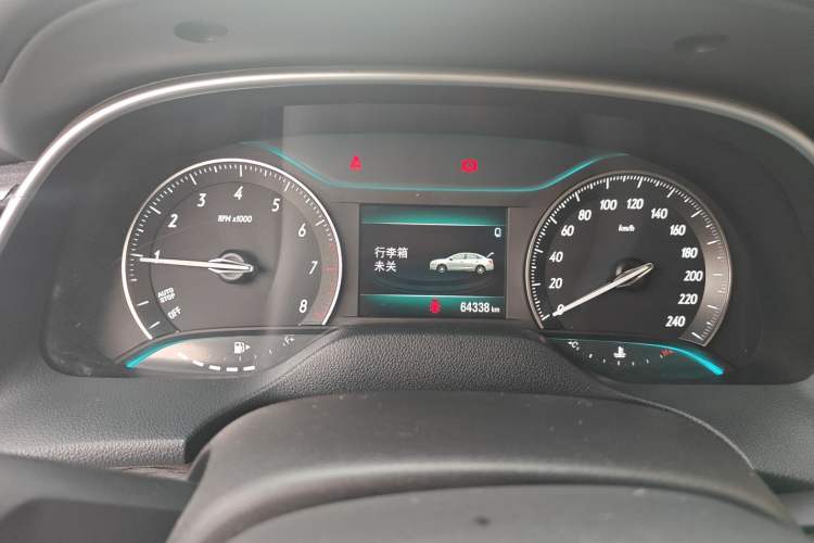 Used Buick GT 2018 15T Manual Elite Version China V Standard Instrument Cluster