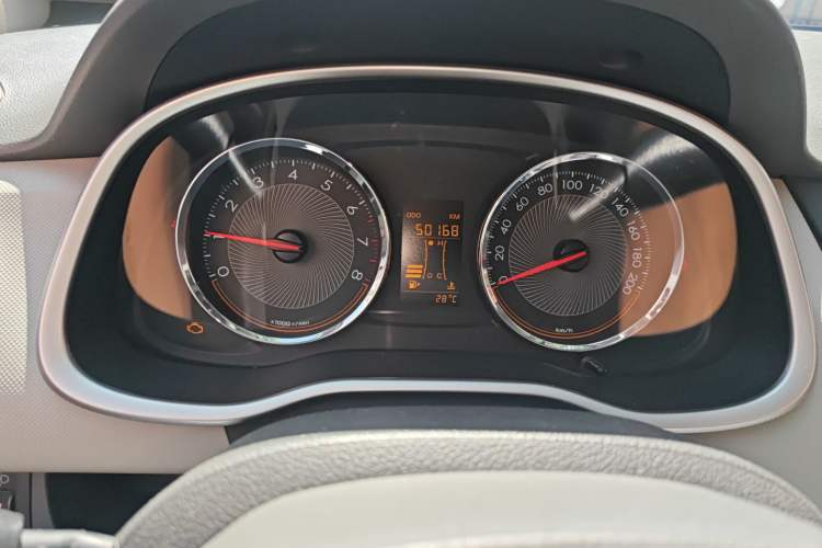 Used Chevrolet Sail 2016 Sail 3 1.3L Manual Comfort Sunroof Edition Odometer Close Up