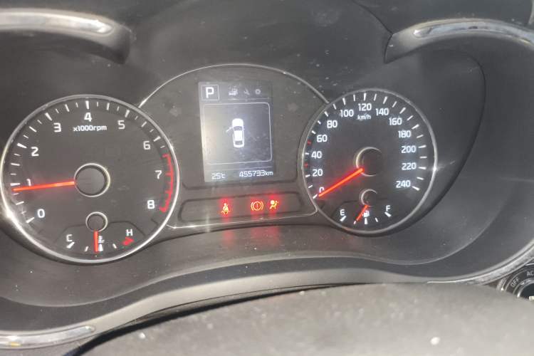 Used Kia K3 2017 1.6L Automatic 15th Anniversary Special Edition GLS Odometer Close Up