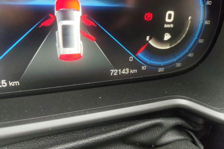 Used GAC Trumpchi GS4 2021 270T Automatic Smart Connectivity Technology Edition Odometer Close Up