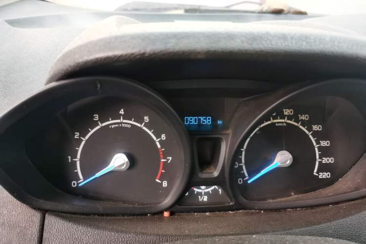 Used Ford EcoSport 2013 1.5L Manual Comfort Model Odometer Close Up