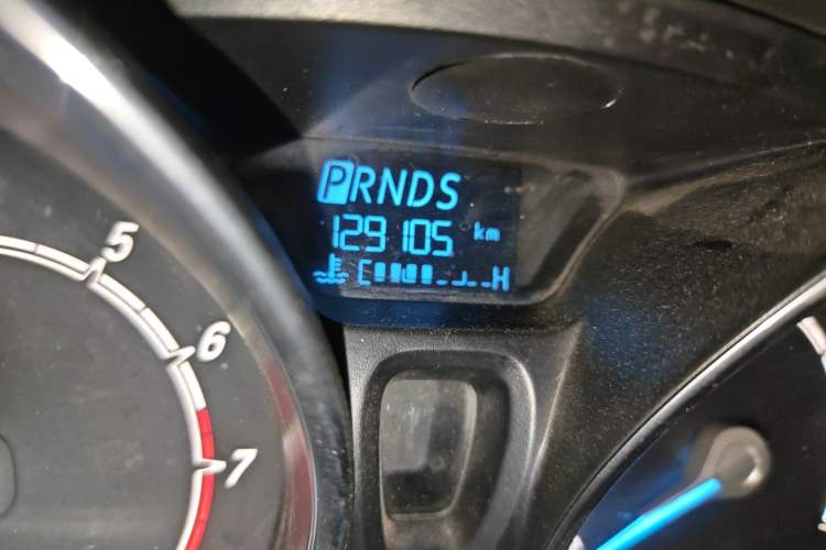 Used Ford Fiesta 2013 Hatchback 1.5L Automatic Fashion Edition Odometer Close Up