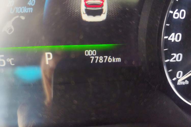 Used Toyota Avalon 2019 2.5L Touring Premium Version China VI Standard Odometer Close Up