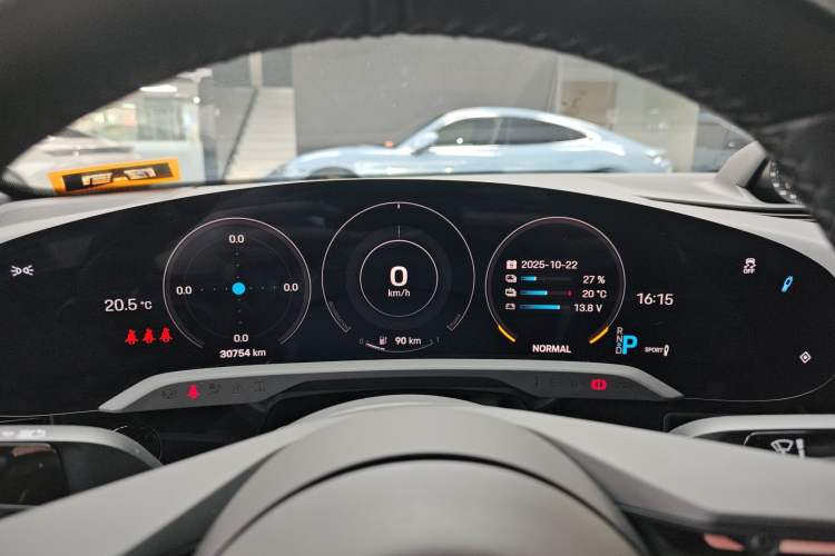 Used Porsche Taycan 2022-Year Updated Taycan Instrument Cluster