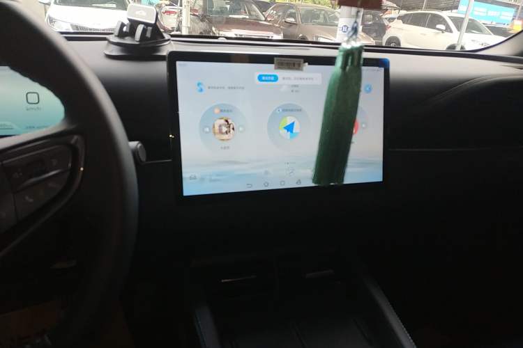 Used BYD Seal 06 New Energy 2024 DM-i 80KM Prestige Model Audio And AC Panel