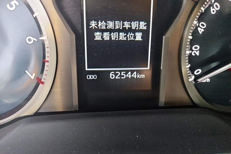 Used Toyota Prado 2019 3.5L Automatic TX-L Deluxe Edition with Rear-Mounted Spare Tire Odometer Close Up