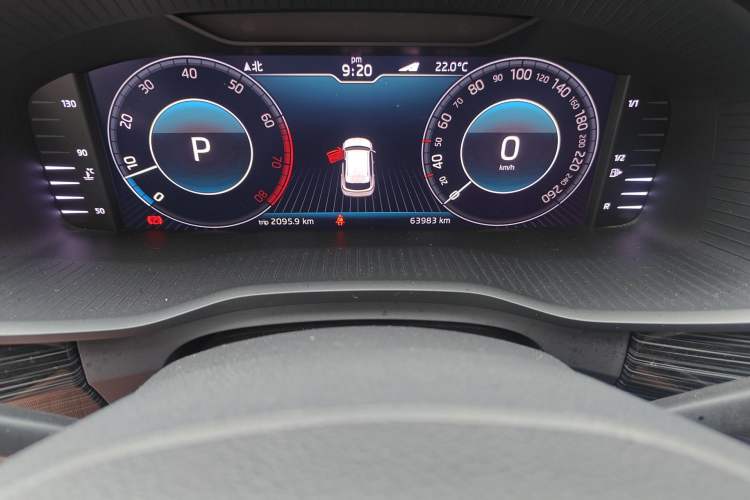 Used Skoda Kodiaq GT 2019 TSI330 Two-Wheel-Drive Luxury Edition China VI Standard Odometer Close Up