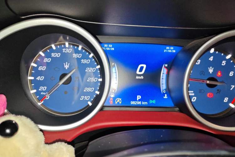 Used Maserati Ghibli 2017 3.0T Standard Edition Instrument Cluster