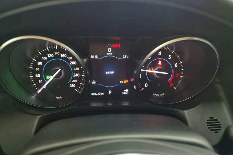 Used Jaguar XFL 2019 XFL 2.0T 200PS Two-Wheel-Drive Luxury Edition Instrument Cluster