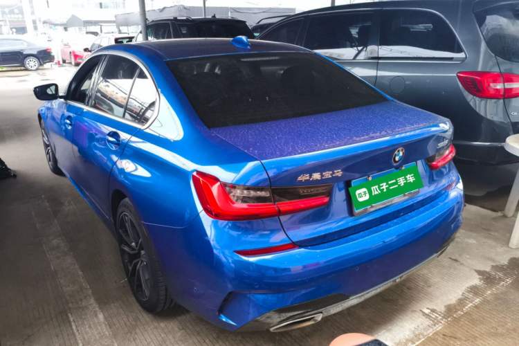 Used BMW 3 Series 2020 325Li M Sport Package Rear Left 45 Deg