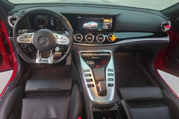 Used Mercedes-Benz AMG GT 2019 AMG GT 50 four-door sports car Center Console