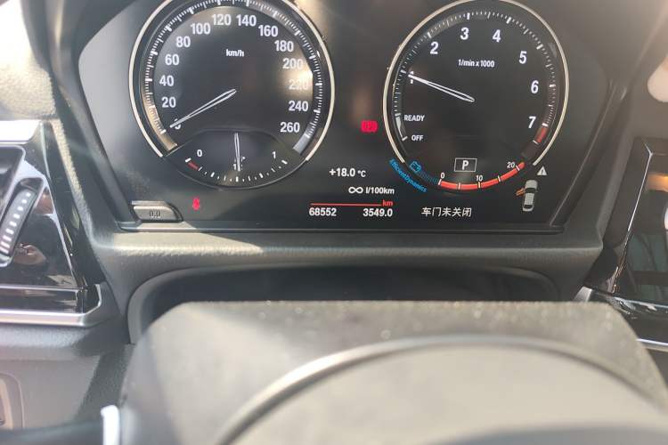 Used BMW 1 Series 2021 Revised 120i M Sport Night Edition Odometer Close Up