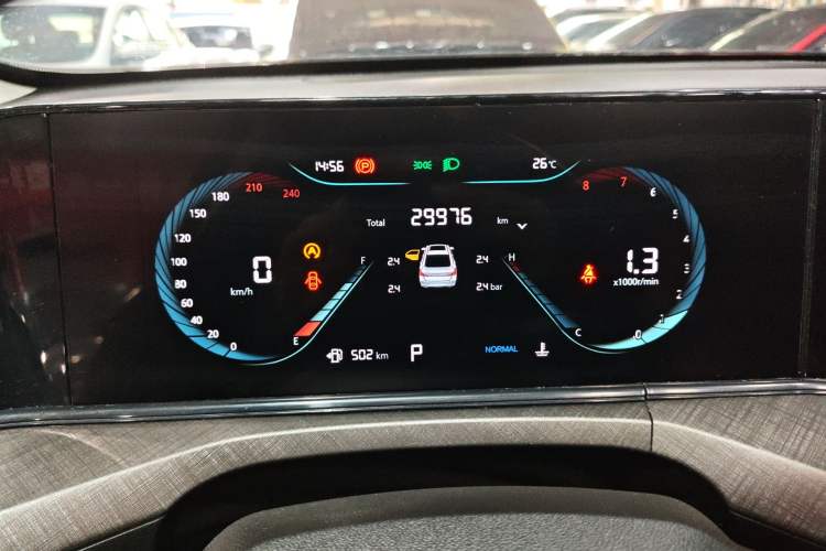 Used CHANGAN Eado 2023 Changan Edition PLUS Blue Whale NE 1.4T GDI DCT Prestige Version Instrument Cluster