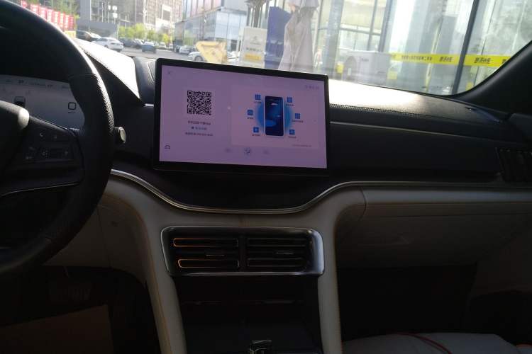 Used BYD Song PLUS New Energy 2023 Champion Edition DM-i 110KM Flagship Model Audio And AC Panel