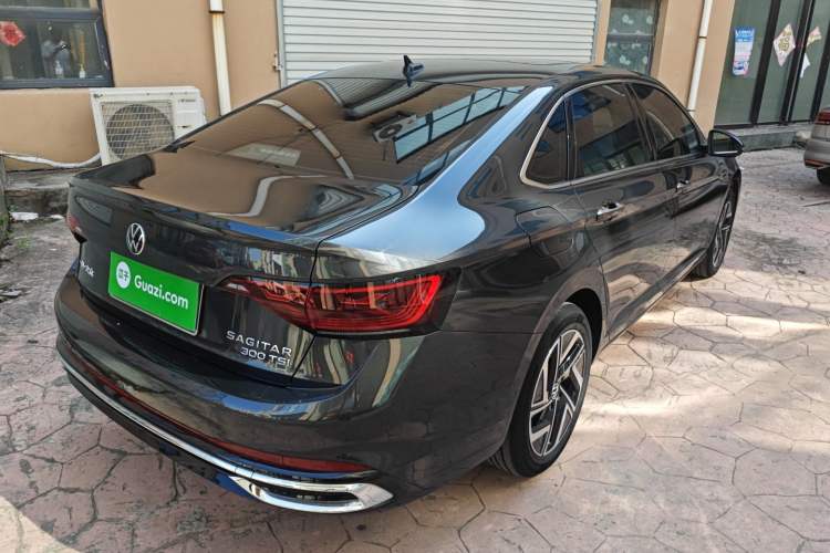 Used Volkswagen Sagitar 2023 300TSI DSG Excellence Edition Rear Right 45 Deg