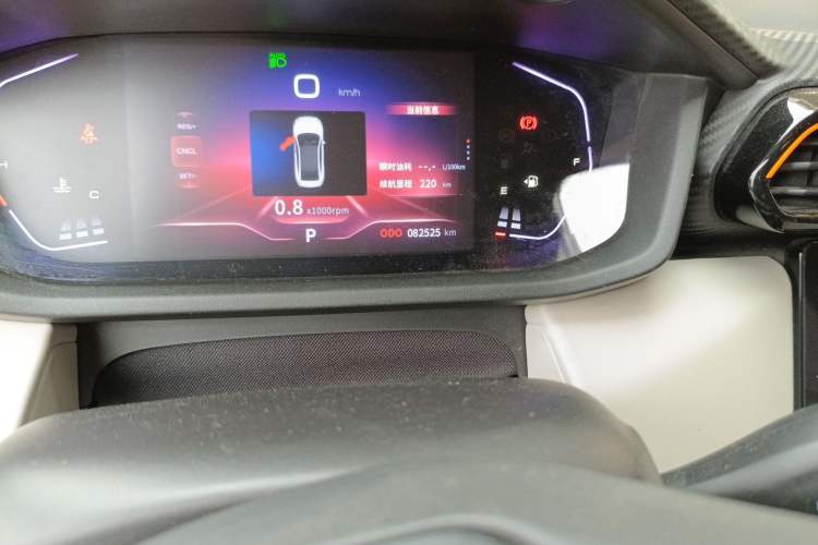 Used Dongfeng Aeolus Yixuan 2023 Mach Edition 1.5L Automatic Chasing Wind Version Odometer Close Up