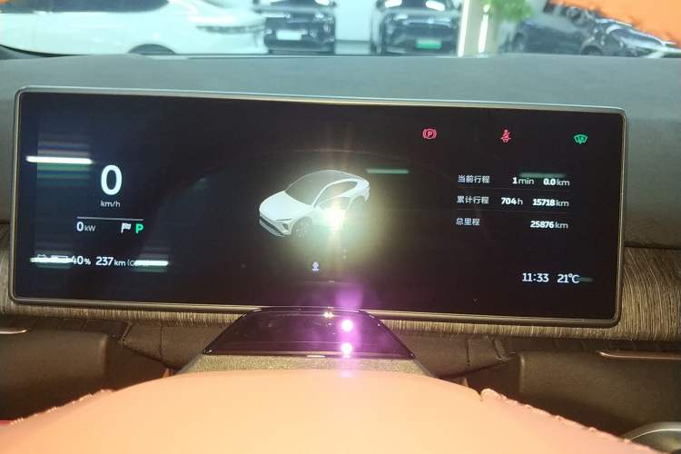 Used Nio EC7 2023 100kWh First Edition Instrument Cluster