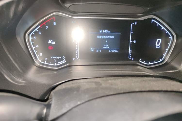 Used Kia K3 2019 1.5L CVT New Sharp Edition Odometer Close Up