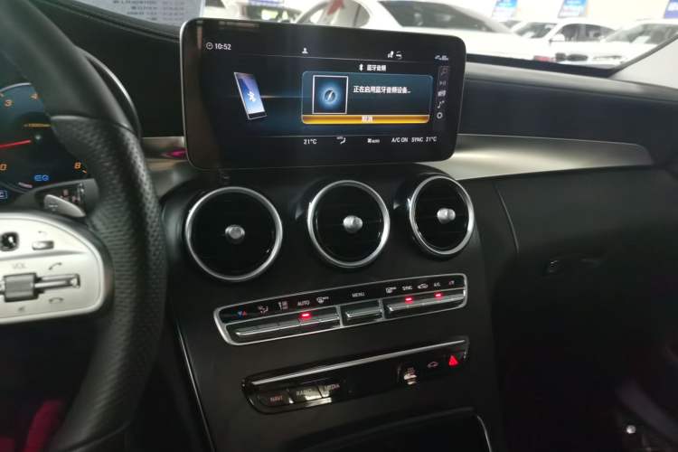 Used Mercedes-Benz C-Class 2021 C 260 L Sport Edition Audio And AC Panel