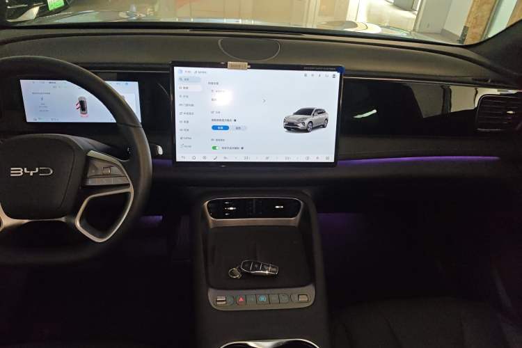 Used BYD Sealion 06 New Energy 2025 Model EV 605 Navigation Pro Edition Audio And AC Panel