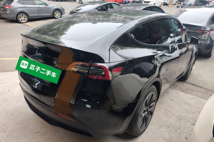 Used Tesla Model Y 2022 Revised Version Long-Range All-Wheel Drive Rear Right 45 Deg