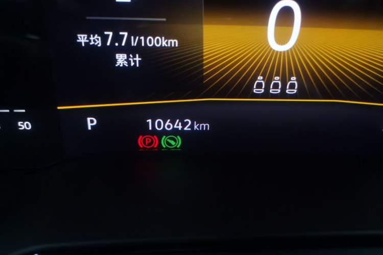 Used Volkswagen Polo 2023 Plus 1.5L Automatic Enjoy-the-Moment Edition Odometer Close Up