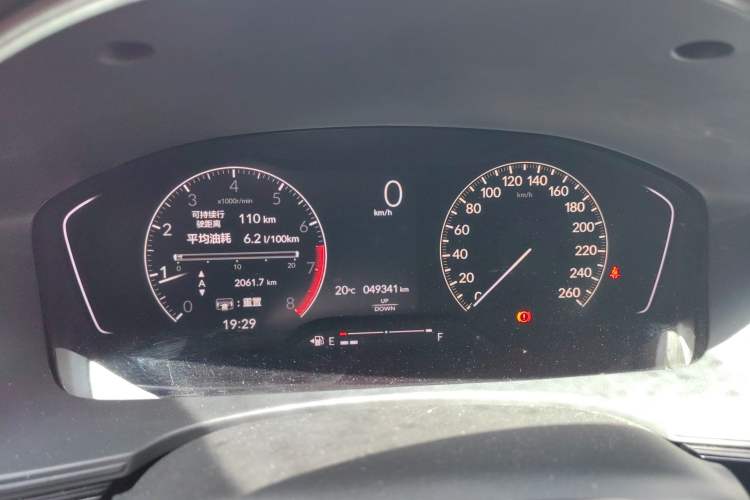 Used Honda Integra 2022 240TURBO Manual Exclusive Edition Instrument Cluster