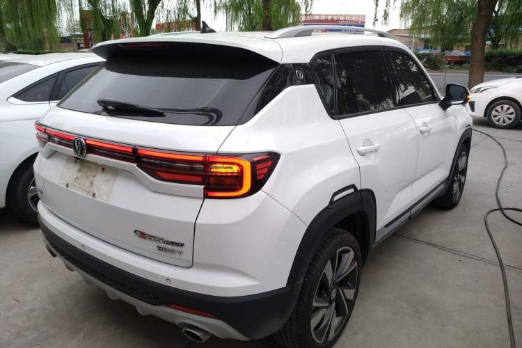 Used CHANGAN CS35PLUS 2019 1.4T DCT CoolLink Blue Whale Edition Rear Right 45 Deg