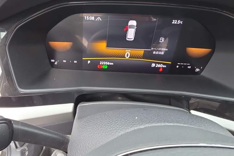 Used Volkswagen Lavida 2022 280TSI DSG Comfort Edition Odometer Close Up