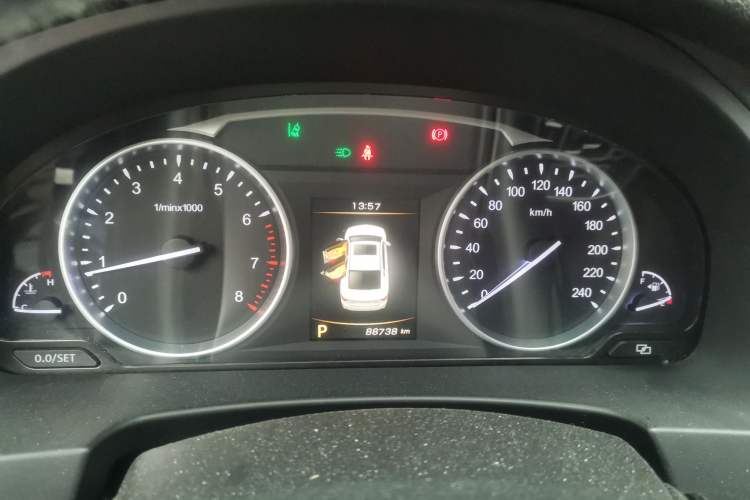 Used Geely Auto Emgrand GT 2015 1.8T Flagship Model Instrument Cluster