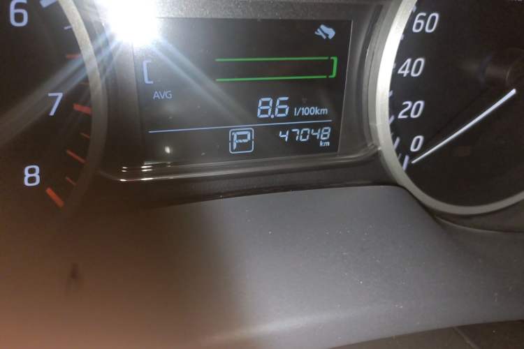 Used Nissan Sylphy 2018 1.6XV CVT Deluxe Edition Odometer Close Up