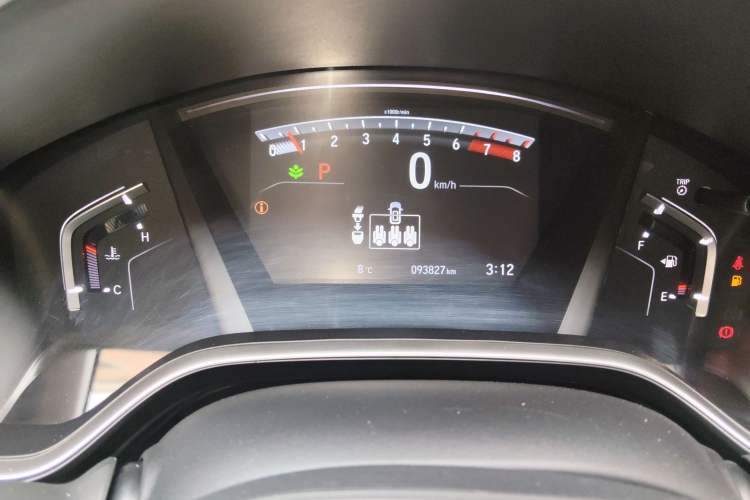 Used Honda Breeze 2020 240TURBO CVT 2WD Elite Edition Odometer Close Up