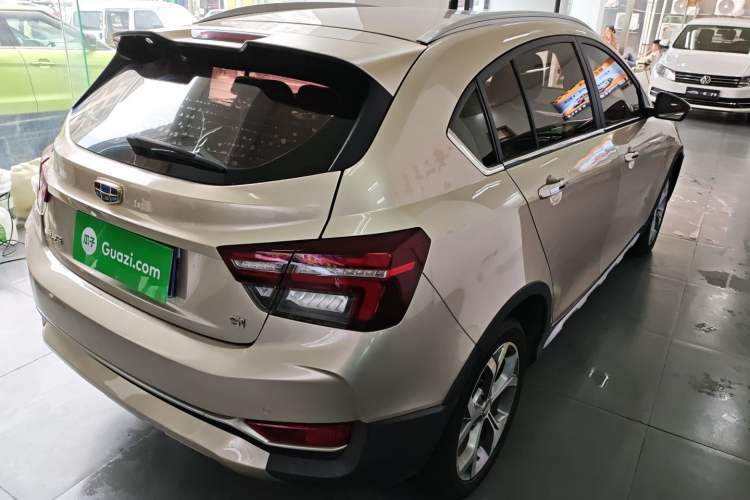 Used Geely Auto Vision S1 2018 1.4T CVT FENGXING Model Rear Right 45 Deg