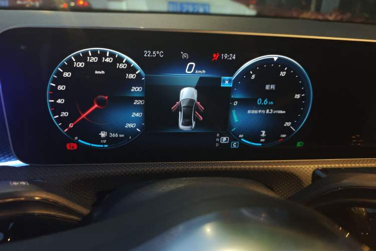 Used Mercedes-Benz A-Class 2019 A 200 L Sport Sedan Instrument Cluster