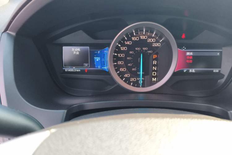 Used Ford Explorer 2013 3.5L Deluxe Model Odometer Close Up